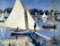 Segelboote bei Argenteuil Pierre Auguste Renoir